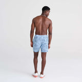 SAXX Betawave Boardshort Swim Shorts 7" / West Coast- Chambray