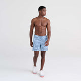 SAXX Betawave Boardshort Swim Shorts 7" / West Coast- Chambray