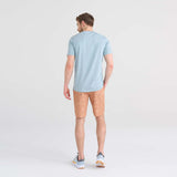 SAXX DropTemp™ Cooling Cotton Short Sleeve Crew / Clay Blue