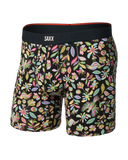 SAXX - Vibe Xtra Soft Comfort Boxer Brief 6" - Amate Garden-Black