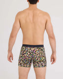 SAXX - Vibe Xtra Soft Comfort Boxer Brief 6" - Amate Garden-Black