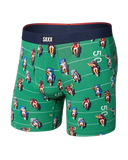 SAXX Vibe Xtra Soft Comfort Boxer Brief 6" - Armchair QB-Lawn Green