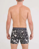 SAXX - Vibe Xtra Soft Comfort Boxer Brief 6" - Bun Appetit-Black