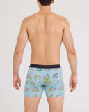 SAXX - Vibe Xtra Soft Comfort Boxer Brief 6" - Birdie-Blue Tide