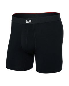 Vibe Xtra Soft Comfort Boxer Brief 6" - Black