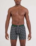 SAXX - Vibe Xtra Soft Comfort (2 Pack) Boxer Brief 6" - Back Nine/Black