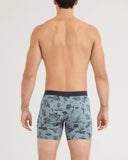 SAXX - Vibe Xtra Soft Comfort (2 Pack) Boxer Brief 6" - Desert Daydream/Faded Black