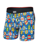 SAXX Vibe Xtra Soft Comfort Boxer Brief 6" - Day Dinking-Bold Blue