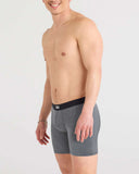 SAXX - Vibe Xtra Soft Comfort Boxer Brief 6" - Dark Grey Heather