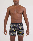 SAXX - Vibe Xtra Soft Comfort Boxer Brief 6" - Escape To Joshua-Black