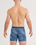 SAXX - Vibe Xtra Soft Comfort (2 Pack) Boxer Brief 6" - Frenetic Tweed/Maritime