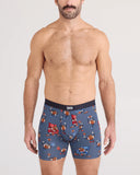 SAXX Vibe Xtra Soft Comfort Boxer Brief 6" - Game Day-Twilight