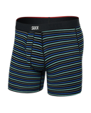 SAXX Vibe Xtra Soft Comfort Boxer Brief 6" - Gent's Stripe Sport Blue