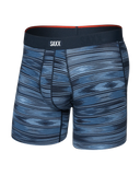 SAXX - Vibe Xtra Soft Comfort Soft Comfort Boxer Brief 6" - Ikat Stripe-Dark Denim