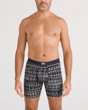 SAXX - Vibe Xtra Soft Comfort Soft Comfort Boxer Brief 6" - Island Lineup-Black
