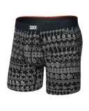 SAXX - Vibe Xtra Soft Comfort Soft Comfort Boxer Brief 6" - Island Lineup-Black