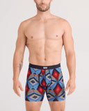 SAXX Vibe Xtra Soft Comfort Boxer Brief 6" - Mesa Mosaic-Multi
