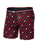 SAXX Vibe Xtra Soft Comfort Boxer Brief 6" - Maple Leaf-Black