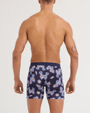 SAXX - Vibe Xtra Soft Comfort Boxer Brief 6" - Neon Buzz-Maritime