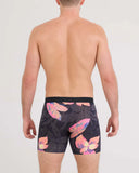 SAXX - Vibe Xtra Soft Comfort Boxer Brief 6" - Nocturnal Orchid-Dark Ink