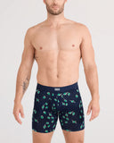 SAXX Vibe Xtra Soft Comfort Boxer Brief 6" - Olive You-Maritime
