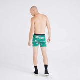 SAXX Vibe Xtra Soft Comfort Boxer Brief 6" - Holiday Par-Tee-Green