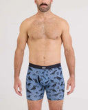 SAXX - Vibe Xtra Soft Comfort x Testicular Cancer Foundation - Protect The Nuts-Blue Horizon