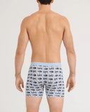 SAXX Vibe Xtra Soft Comfort (2 Pack) Everyday Boxer Brief 6" - Puck Stopper/Black