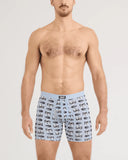 SAXX Vibe Xtra Soft Comfort (2 Pack) Everyday Boxer Brief 6" - Puck Stopper/Black