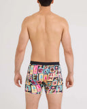 SAXX - Vibe Xtra Soft Comfort Boxer Brief 6" - Summer Dogs Of Saxx-Multi