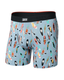 SAXX - Vibe Xtra Soft Comfort Boxer Brief 6" - Sup Dogs-Ashley Blue
