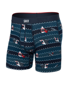 SAXX Vibe Xtra Soft Comfort Boxer Brief 6" - Get Shark