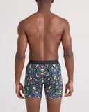 SAXX Vibe Xtra Soft Comfort Boxer Brief 6" - Skull Garden-Multi