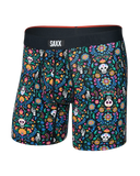 SAXX Vibe Xtra Soft Comfort Boxer Brief 6" - Skull Garden-Multi