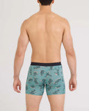 SAXX - Vibe Xtra Soft Comfort Boxer Brief 6" - Western Weird-Washed Teal