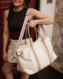 Louenhide - Alexis Stripe Weekender Travel Bag