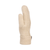 Kombi - Cable Knit Mittens - Women - Oxford Tan