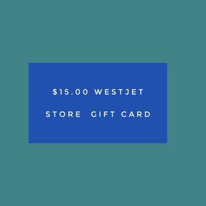 WestJet Store $15 Gift Card