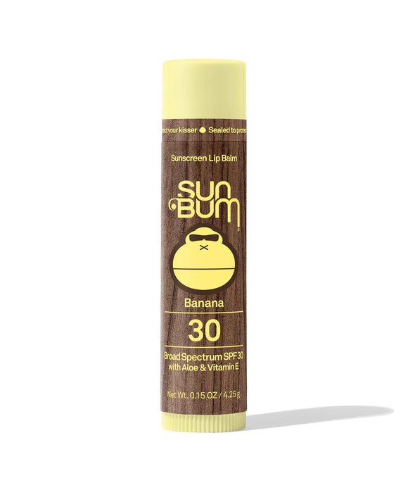 Sun Bum Original Original SPF 30 Sunscreen Lip Balm - Banana