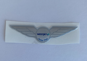 WestJet Junior Pilot Wing Sticker