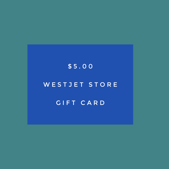 WestJet Store $5 Gift Card
