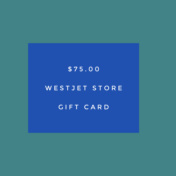 WestJet Store $75 Gift Card