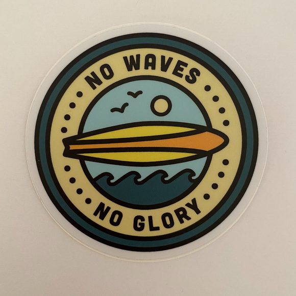 Sticker No Waves