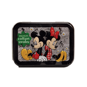 Mickey/Minnie Mouse Cotton Swabs in Tin