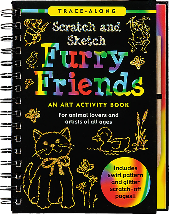 Furry Friends Scratch & Sketch