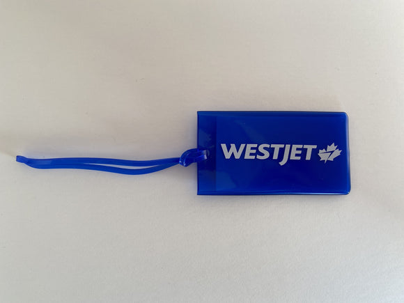 WestJet Logo Luggage Tag - Translucent