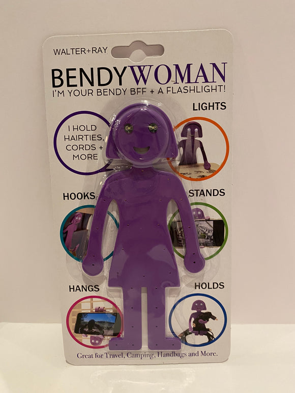 BendyWoman Flashlight Device Holder