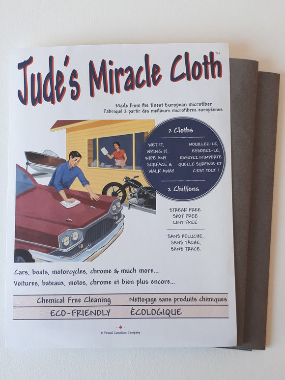 Jude's Miracle Cloth 2 pack Grey