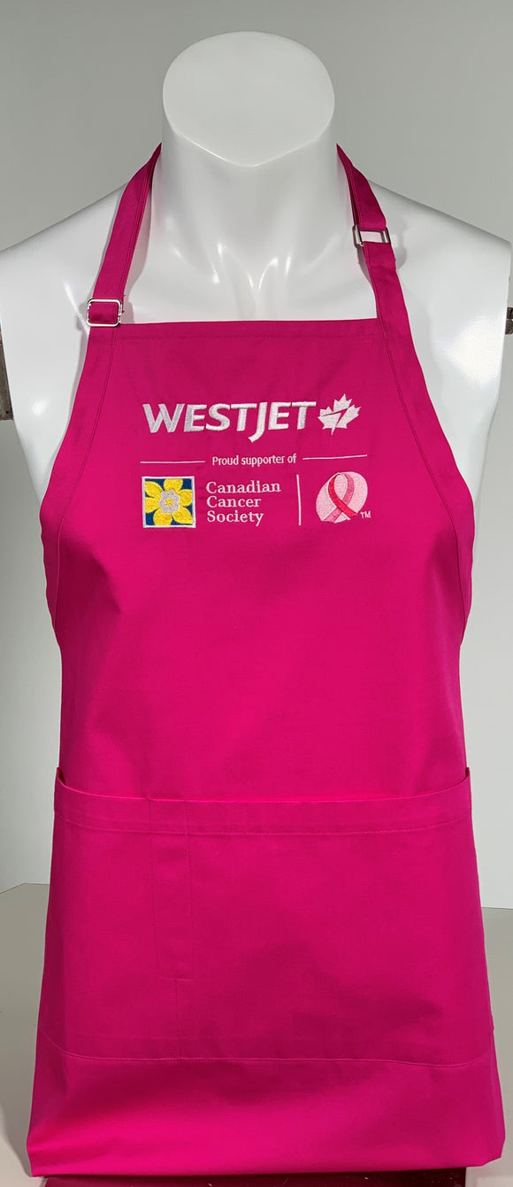 WestJet + Canadian Cancer Society Pink Apron