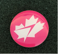WestJet + Canadian Cancer Society Pink Pin